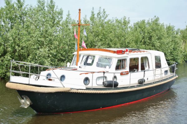 Unser Hausboot auf dem Kanal