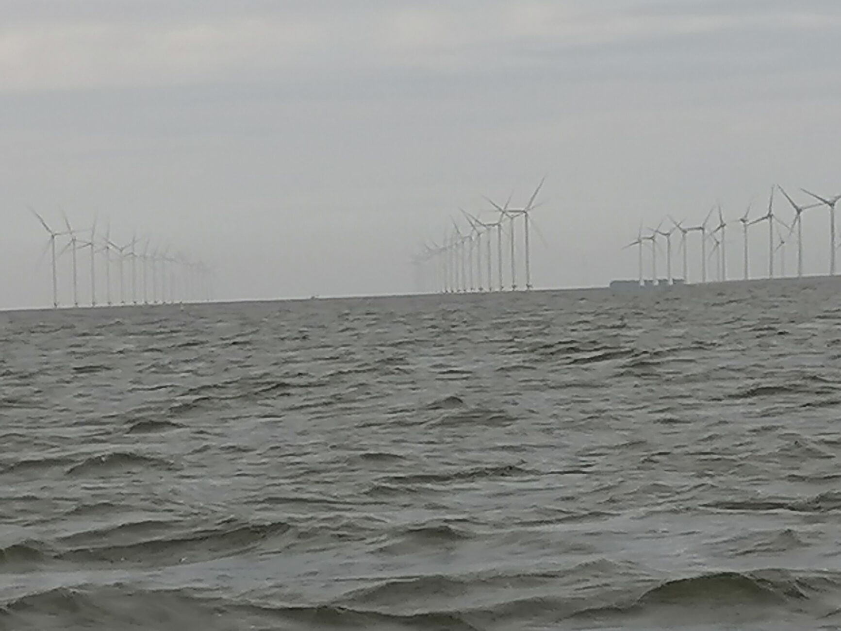 Windpark im Wasser